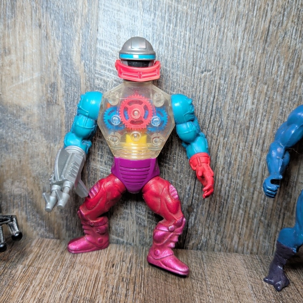 Vintage He-Man Masters of the Universe Action 6 Figure Lot 1980s Mattel - Picture 3 of 16